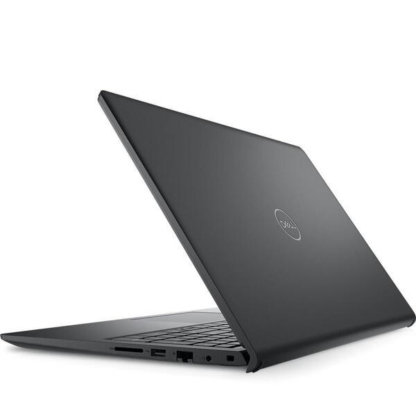 Laptop Dell Vostro 3530, 15.6 inch FHD 120Hz, Intel Core i7-1355U, 16GB DDR4, 512GB SSD, Intel Iris Xe, Linux, Carbon Black, 3Yr ProSupport