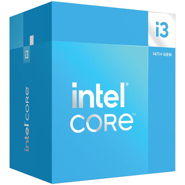 Procesor Intel Core i3 14100F 3.5GHz Box Socket 1700