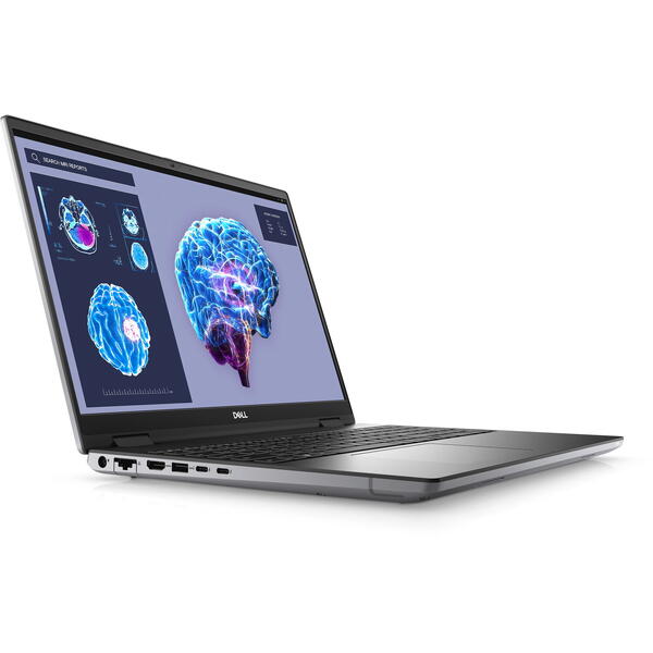 Laptop Dell Precision 7680 Workstation, 16 inch FHD+, Intel Core i7-13850HX, 32GB DDR5, 1TB SSD, RTX A3500 Ada 12GB, Win 11 Pro, 3Yr ProSupport