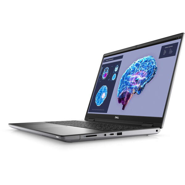 Laptop Dell Precision 7680 Workstation, 16 inch FHD+, Intel Core i9-13950HX, 32GB DDR5, 1TB SSD, RTX 2000 Ada 8GB, Win 11 Pro, 3Yr ProSupport