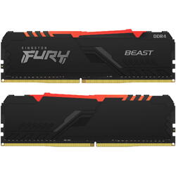 FURY Beast RGB 32GB DDR4 3200MHz CL16 Kit Dual Channel