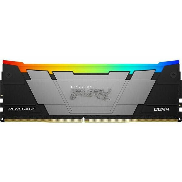 Memorie Kingston FURY Renegade Black RGB 64GB DDR4 3200MHz CL16 Kit Dual Channel