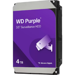 Hard Disk WESTERN DIGITAL Purple 4TB SATA 3 5400RPM 128MB, 3.5 inch